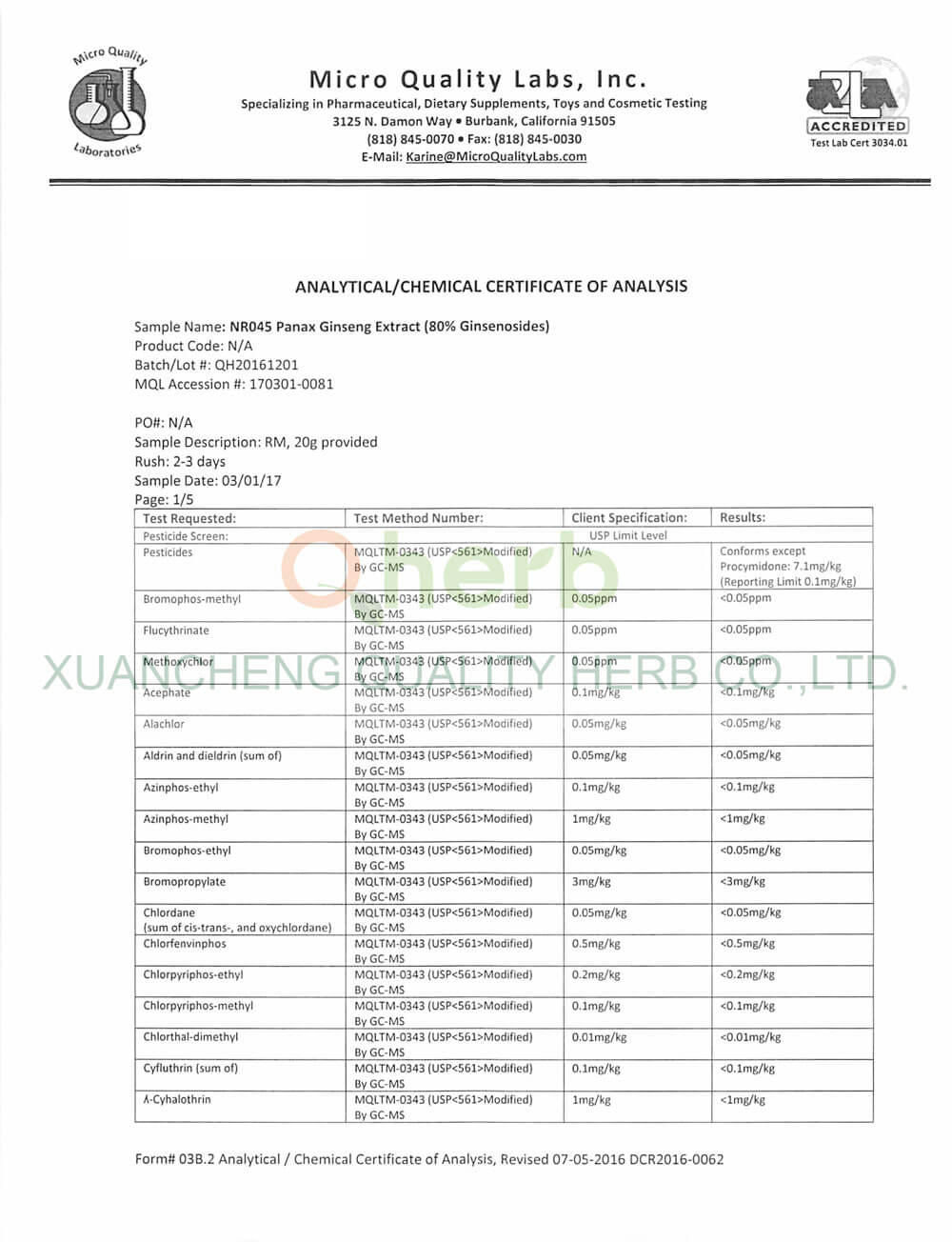 Panax ginseng extract