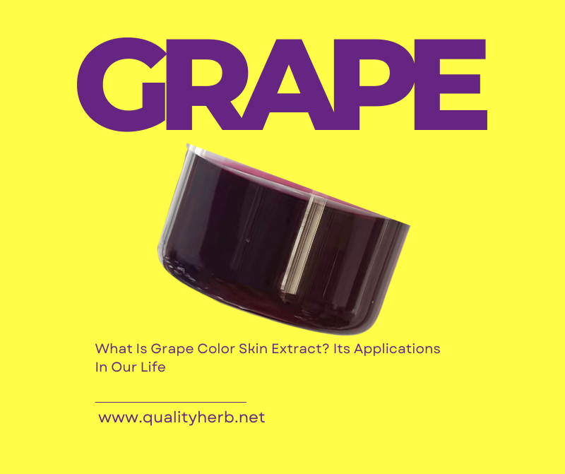 Grape color skin extract